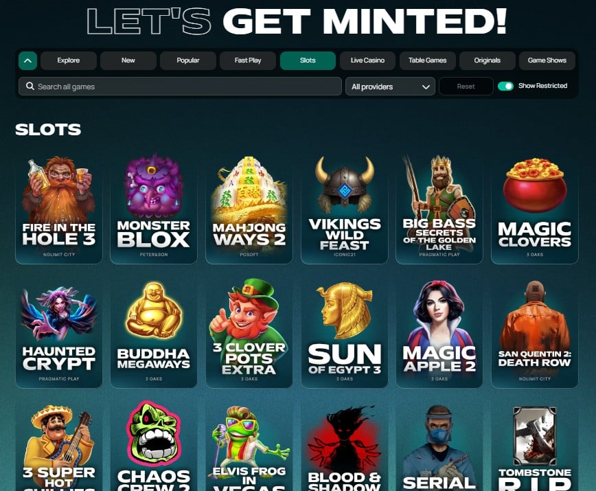 Mintio Slots